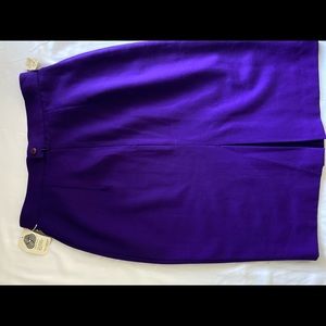 New With Tags 100% Wool Skirt.